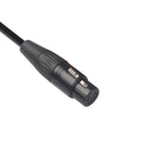 For Camera Black XLR 5 Pin Female to XLR 3 Pin Male Plug Audio Wire Cord Cable