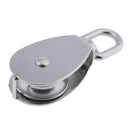 Marine Pulley Block Hanging Wheel 50mm Single Sheave 304 Stainless Steel