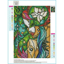 5D DIY Full Drill Diamond Painting Flower Fairy Cross Stitch Embroidery Kit