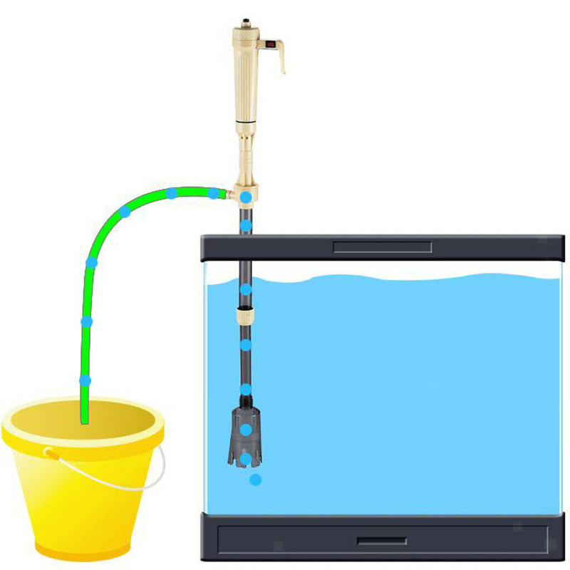 Gravel Water Filter Aquarium Battery Cleaner Electric Fish Tank Gravel Cleaner