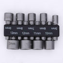 14pcs Strong Sleeve Wrench Hexagonal Handle Screw Sleeve Pneumatic Bits