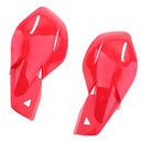Motorcycle ATV 22mm Handlebar Hand Guard Protector Wind Shield Red