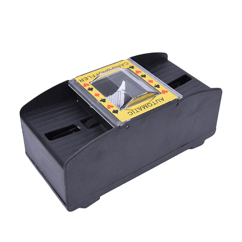Automatic Poker Card Shuffler Battery Operated Game Playing Shuffling Machine JR