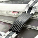 Creative Cross Stainless Steel Bracelet Men's Black Fashion Bracelet F8A2