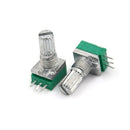3x Knurled Shaft Single Linear B 10K ohm Rotary Potentiometer RK097N  Z BX