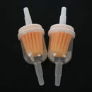 Universal Fuel Filter 2 Pcs(clear for 1/4 inch 5/16 inch Fuel Line) for Koh