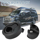 Flush Pull Slam Hatch Latch without Lock for Marine Boat RV Trailer Black A