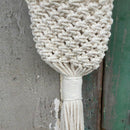 Handmade Beige Color Tapestry Wall Hanging Tapestry For Flower Pot