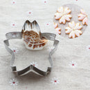 stainles steel cherry blossom cake cookie cutter mold biscuit mold baking LJ