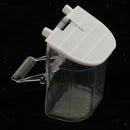 2pcs Starling Tiger Skin Peony Finch Small Birds Parrots Food Feeding Container