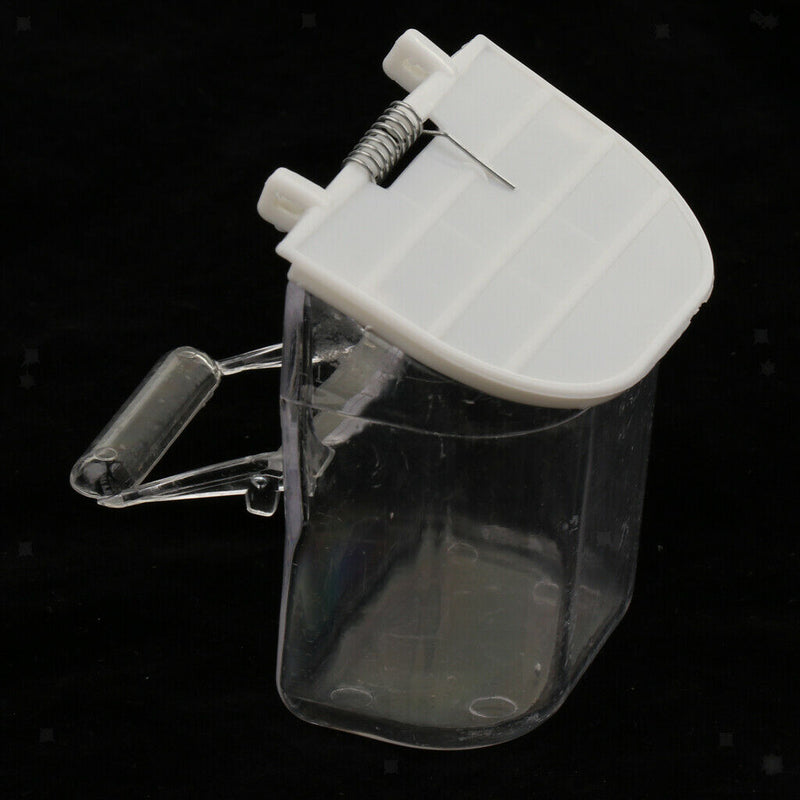 2pcs Starling Tiger Skin Peony Finch Small Birds Parrots Food Feeding Container