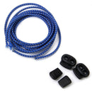 1 Pair Elastic Reflective Laces Easy Attachment for Marathon Sports (Royal