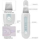 4 Mode Ultrasonic Facial Scrubber Spatula Face Extractor+Facial Mister Sprayer #