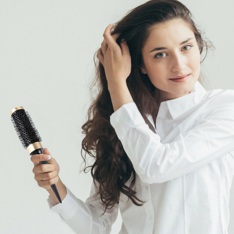 High Temperature Resistant Hair Brush Anti-Static Round Barrel Comb (35mm)