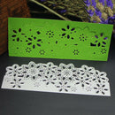 Flower Frame Edge Cutting Dies Stencil DIY Scrapbooking Craft Paper Card hv2n