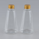 10x 90ml Plastic Clear Bottle Travel Lotion Liquid Shampoo Makeup Container