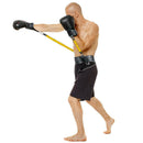 Bouncing Trainer Resistance Rope Fitness Boxing Stretching Stap (Yellow) A