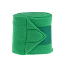 4pcs Soft Fleece Horse Leg Wraps Equestrian Leg Protection Equipment Green