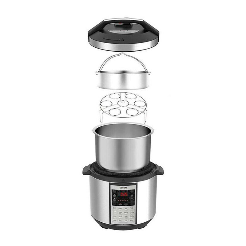 1 Set Home Multifunctional Rice Cooker Stainless Steel Food Steamer Newest Use