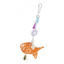 Set Of 2 Parrots Chewing Forgaing Toys Rattan Toys