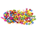 200x Wooden Round Barrel Loose Beads for Jewelry Making Beading DIY Bracelet