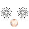 1 Pair Sexy  Indiscrets Mimi Rhinestone Pasties Diamond Nipple Covers LJ