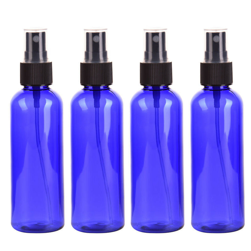 12pcs 100ml Travel Transparent Plastic Perfume Atomizer Empty Mini Spray Bottle
