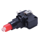 Arcade Game AC 250V 15A 24mm Dia Red Light Push Button + Micro Switch L7H7