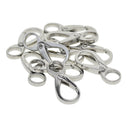 10 Carabiners Spring Clasps Keychain Key Rings DIY Key Clasps for Bags Craft