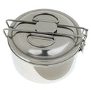 Healthy Stainless Steel Pot Cookware Camping Outdoor Cooking