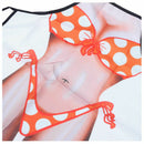 Polka Dot Bikini Sexy Kitchen Apron Funny Creative Cooking Aprons for Women X8K6