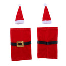 Chic Santa Claus Supply Party Decor Gift Clothing Wine Bottle Cover A