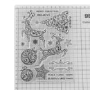 Christmas Transparent Stamp Seal for DIY Photo Album Decorative Card Making