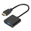 HDMI to VGA Adapter for PC Monitor Projector HDTV Male to Female 1080P Full HD