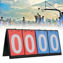 Scoreboard Score Keeper Score Flipper For Basketball Sports Tennis C9D9