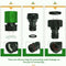 Garden Quick Connect Release Water Hose Fittings Plastic Connectors, Male &