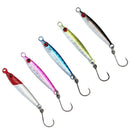 5 Pcs/Lot New Metal Jig Spoon Lure 3G/3.4Cm Artificial Bait Shore Fishing J