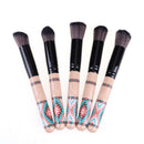 10pcs/set Professional Cosmetic Brushes Soft Bohemia Fashion Makeup Brushes