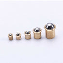 5mm Ball Dia Brass Electroplating Door Cabinet Ball Catch Latch Closures 20 Q3M1