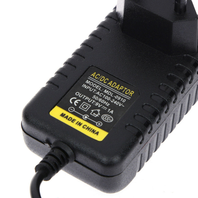 AC 100-240V Converter Adapter DC 5.5 x 2.5MM 9V 1A 1000mA Charger EU Plug A