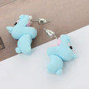 1Pair Fashion Creative Jewelry Women Handmade Polymer Clay Soft Cute Animal T4P2