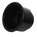Black No Holes Recessed Cup Drink Holder for Sailing/Marine/Boat/Car/RV
