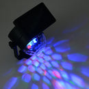 Solar Colorful Rotating LED Projector Lights Outdoor Garden Lawn Lamp Bulb Light