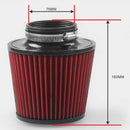 1 Set 76Mm 3inch Auto Car Cold Air Intake Induction Pipe Kit Filter Tube Sy