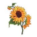 sunflower iron on patch embroidered clothes patch for clothing garment apparelTO
