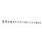 40PCS SAE and Metric 1/4 and 3/8 inch Drive Ratchet Wrench Socket Set Kit