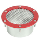 Air Duct Grille Racing Front Bumper Vent Inlet for Cold Air Intake (Red) SN9F