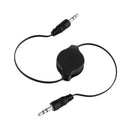 Retractable Double End 3.5mm Jack Male Audio Aux Cable Lead for Car MP3 Hot. New