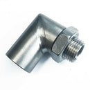 Durable Car O2  Angled Extender Adapter M18 x1.5,Polished Front Surfaces,Easy to