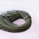 2mm Twisted Cord Rope Braid String Craft DIY Jewelry Making Supply 12 Colors
